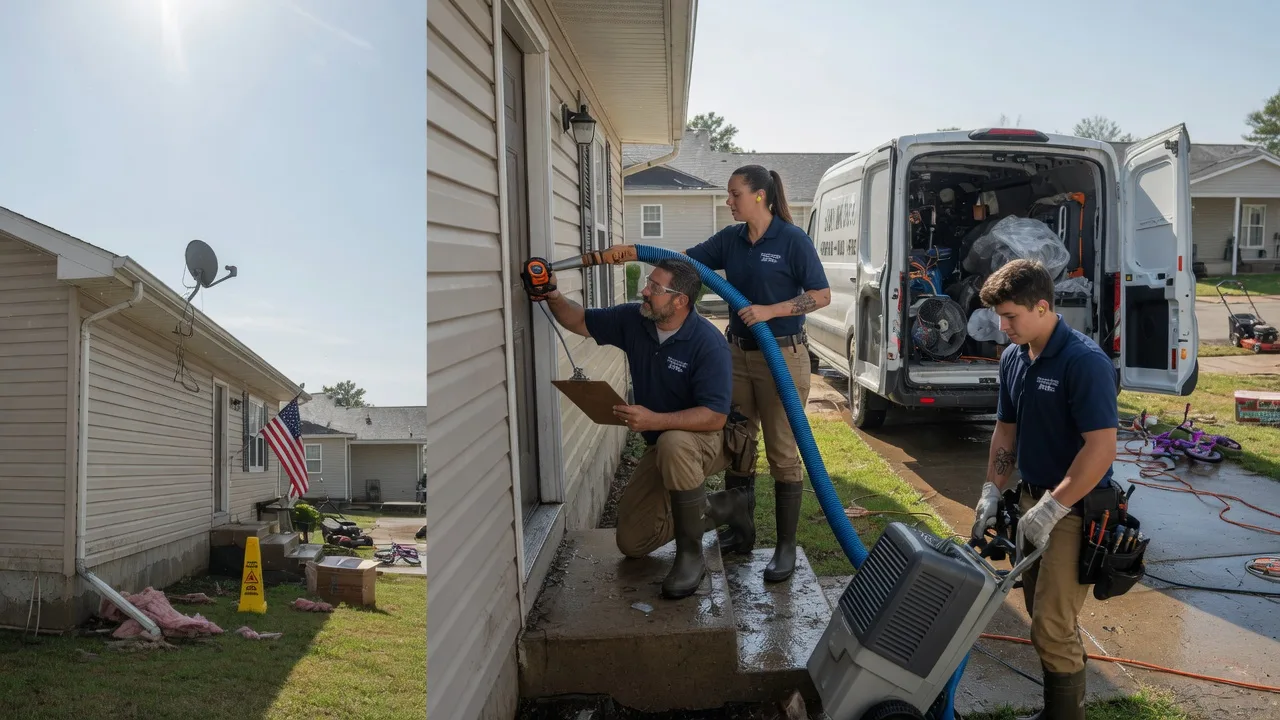 Ceiling Water Damage Restoration in Woolwich, ME near me